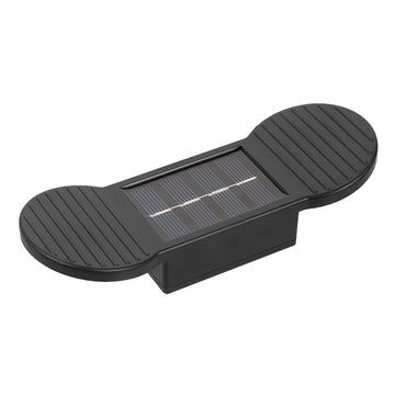 Aplică  Solară LED Flippy, ABS/Policarbonat, Rezistență la Apă IP65, 2 LED-uri SMD, Lumina Albă Caldă, Negru – Iluminare Externă Eficientă