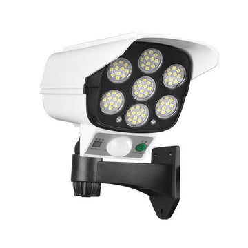 Cameră Falsă Solară cu 77 LED și Senzor Mișcare
